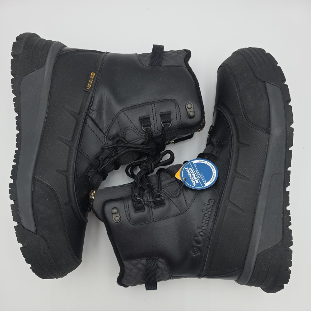 Columbia Bugaboot Celsius Men's 14 Wide Black Waterproof Omni-Heat Winter Boots